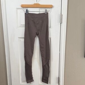 Adidas by Stella McCartney Ribbed and Mesh Essential Studio Tights Leggings XS